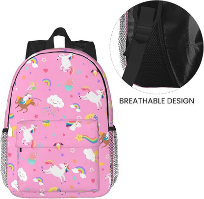 Kids Backpack for School Elementary Lightweight Cute Students Bookbag for Teens Boys Girls School Bag