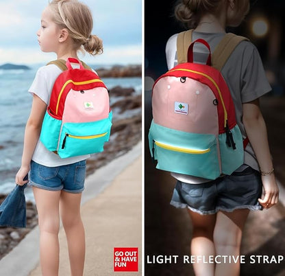 Kids' Backpacks for Girls & Boys - Kindergarten to Elementary School, Bookbag for School & Travel, Small Child Toddler Backpack, 15" H, Ages 6-9
