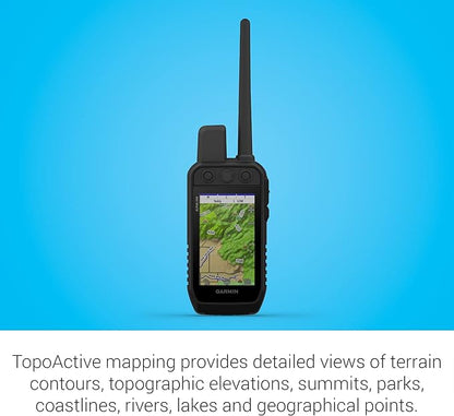 Garmin Alpha 200 Handheld, Simple, Accessible and Fast Tracking and Training for Your Dogs, Sunlight-readable 3.5" Capacitive Touchscreen