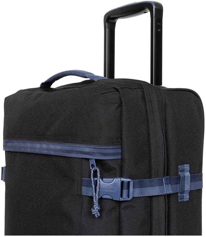 EASTPAK Tranverz S Kontrastprblack Wheeled Luggage, Kontrastprblack, One Size, TRANVERZ S KontrastPrBlack WHEELED LUGGAGE