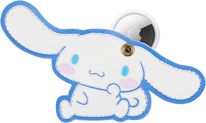 Sonix x Sanrio Character Keychain Case Compatible with Apple AirTag | Protective AirTag Cover Keychain | Cinnamoroll