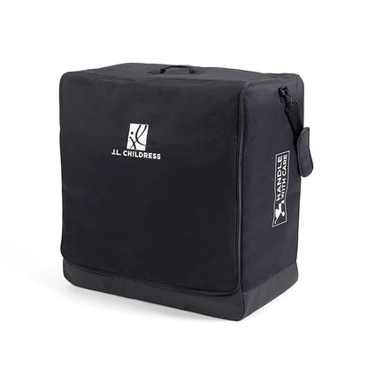 J.L. Childress Universal Stroller Travel Bag for Airplane - Fits Most Baby Strollers, Flying Essentials, Airport Accessories for Gate or Luggage Check, ID Card, AirTag Compatible - Small, Unpadded