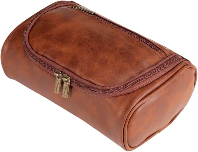 Personalized Small Toiletry Bag for Men, Minimalist Travel Toiletry Organizer Dopp Kit Water-resistant Shaving Bag for Toiletries Accessories, Door Room Essentials, Ideal Chrismas Gifts For Men