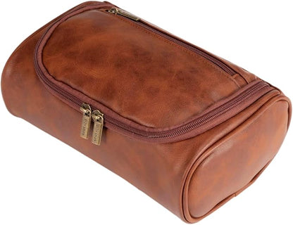 Personalized Small Toiletry Bag for Men, Minimalist Travel Toiletry Organizer Dopp Kit Water-resistant Shaving Bag for Toiletries Accessories, Door Room Essentials, Ideal Chrismas Gifts For Men