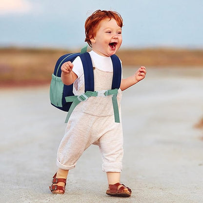 Accmor Toddler Backpack with Leash, Cute Child Safety Walking Harness Bag with Anti Lost Wrist Link, Toddlers Backpacks Kids Travel Essential Mini Rucksack Back Pack Strap Tether for Baby Boys Girls