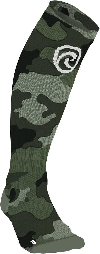 Rehband Compression Socks for Men & Women, 1 Pair Compression Socks Sports, 15-20 mmHg for Endurance Sports, Promotes Blood Circulation and Reduce Cramps