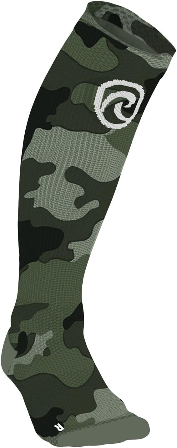 Rehband Compression Socks for Men & Women, 1 Pair Compression Socks Sports, 15-20 mmHg for Endurance Sports, Promotes Blood Circulation and Reduce Cramps