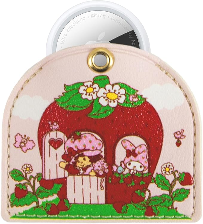 Sonix Keychain Case Compatible with Apple AirTag (My Melody x Strawberry Shortcake)