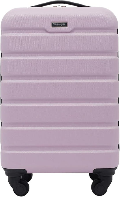 Wrangler 20" Spinner Carry-On Luggage, Lilac