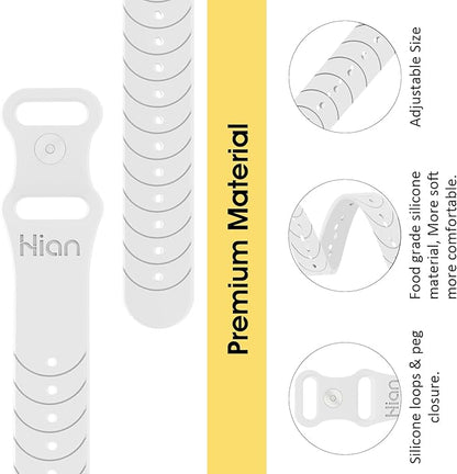 Hion Motion Sickness Bracelets Sea Sickness Wristbands for Motion Sickness/Morning Sickness/Pregnancy Nausea Anti Nausea Bands Acupressure Wristband Motion Sickness Bands(3Pairs-Black+Bule+White)