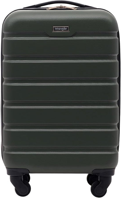 Wrangler 20" Spinner Carry-On Luggage, Deep Depth