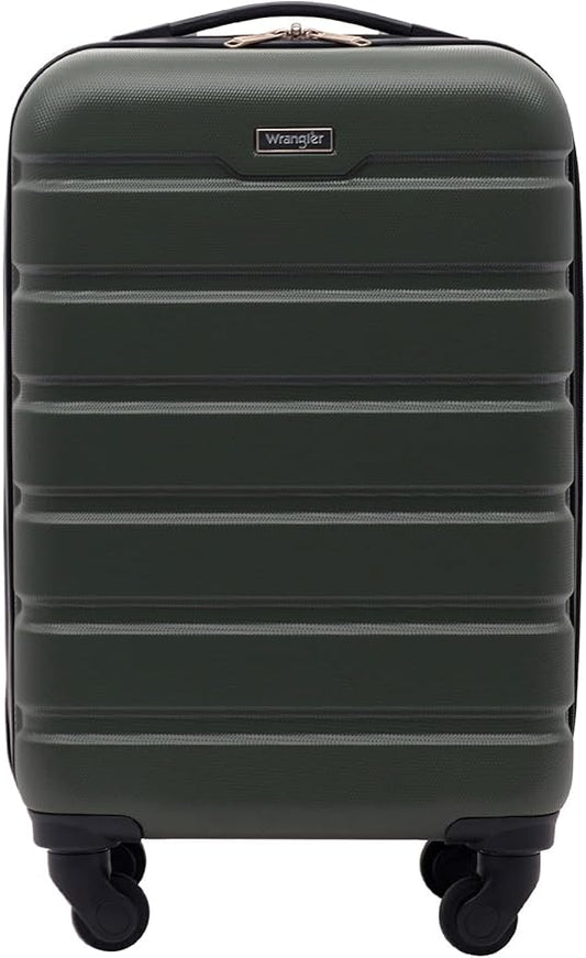 Wrangler 20" Spinner Carry-On Luggage, Deep Depth