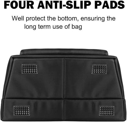 BUBM Desktop Computer Carrying Case, Padded Nylon Carry Tote Bag for Transporting Computer Tower PC Chassis, Keyboard, Cable and Mouse…