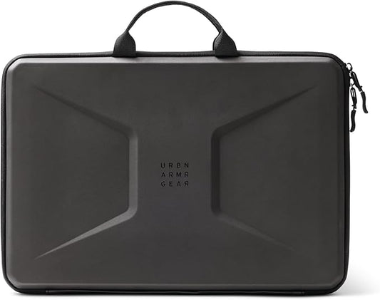 UAG Laptop Sleeve Case, Large Sleeve, Fits Up to 15-16" Laptop, Shockproof Protective Carrying Computer Bag with Carrying Handle and Interior Accessory Pocket, Black