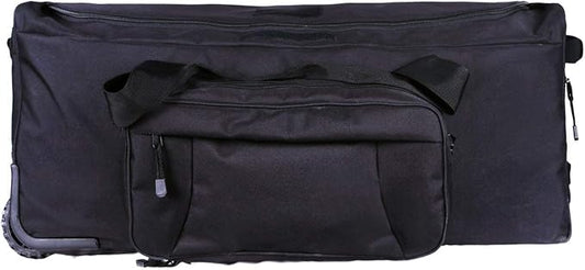 Heavy-Duty X-Large Military Tactical Wheeled Rolling Duffel Trolley Bag For Deployment Traveling Camping Sporting