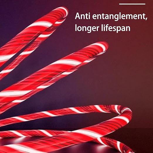 USB Cable PD Fast Charger Lighted Up (USB A to C Red),Mobile Phone Data Cable, Charging Cable, Supports Data Transfer, 39-inch, TPE Material, Compatible with Almost All Type-C Devices.