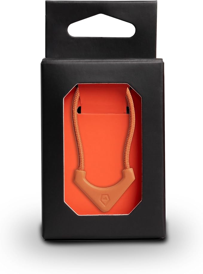 WANDRD Worryless™ Locking Zipper Pullers - Secure Your Travel Essentials - Zipper Locks for Travel Gear (Sedona Orange)