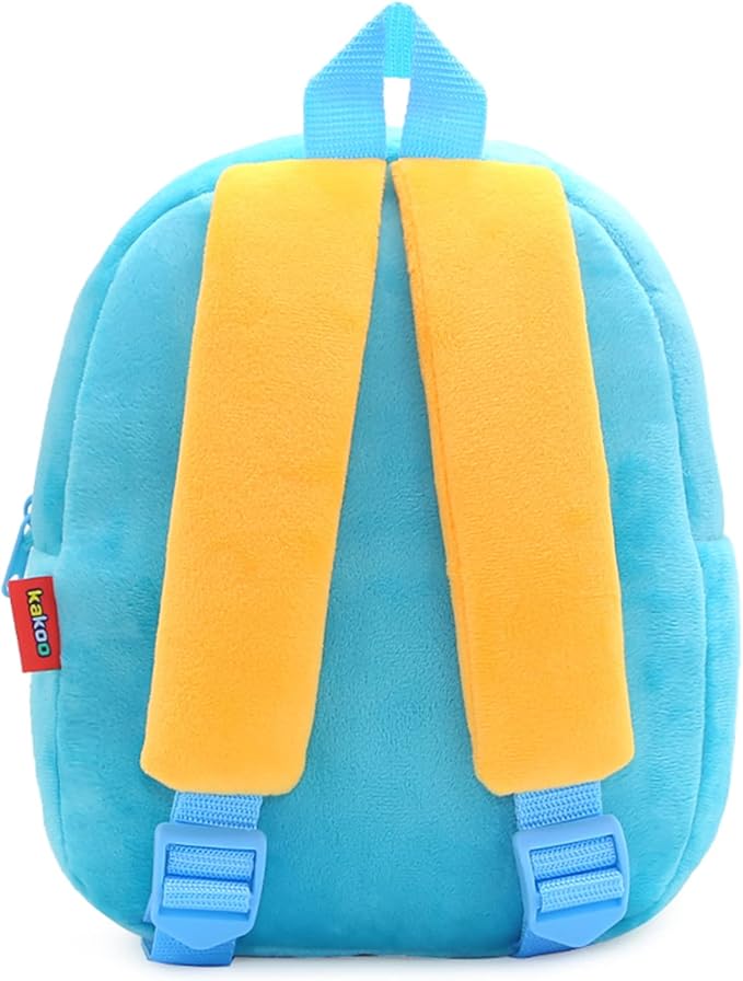 Cute Toddler Backpack,Cartoon Cute Animal Plush Backpack Toddler Mini School Bag for Kids Age 2-4 Years Old(Platypus Blue)