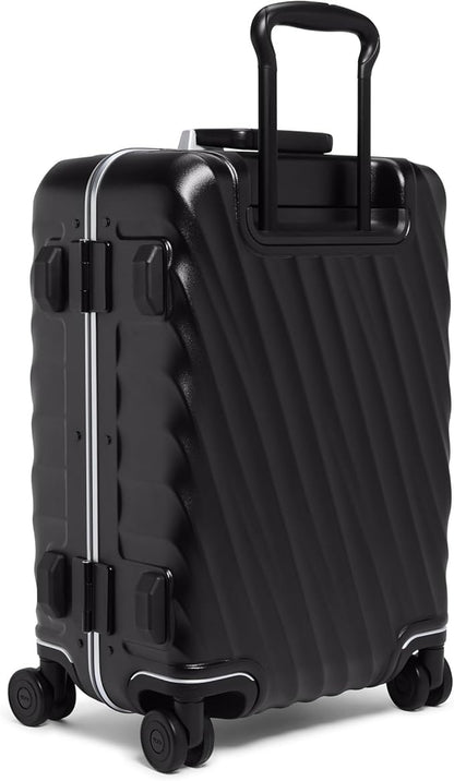 TUMI 19 Degree Frame International 4 Wheel Carry-On - Lightweight Suitcase - Hard Shell Luggage - 21.8" X 14.0" X 9.0" - Black Texture