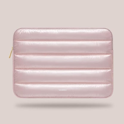 VANDEL - The Original Puffy Laptop Sleeve 13-14 Inch. White Laptop Sleeve for Women. Carrying Case Cover MacBook Pro 14 in, MacBook Air 13 Inch, iPad Pro 12.9, Dell, Asus, HP
