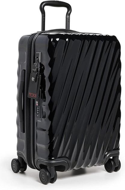 TUMI - 19 Degree International Expandable 4 Wheeled Carry-On - Hard Shell Suitcase - 21.8" X 14.0" X 9.0" - Black