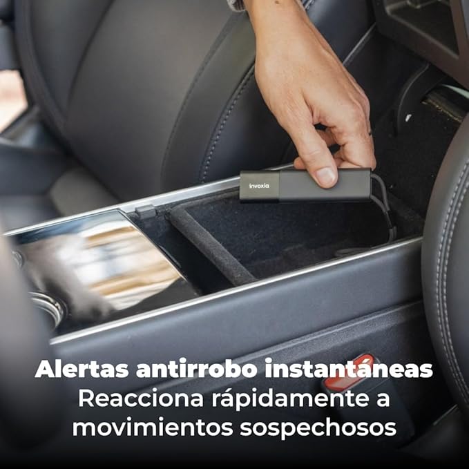 Invoxia GPS PRO Tracker - Real-time Location - 1-Year Subscription Included - for Cars, Motorcycles, Bicycles, Children - Motion and Tilt Alerts - 4G LTE-M Network - Up to 3 Months Battery Life