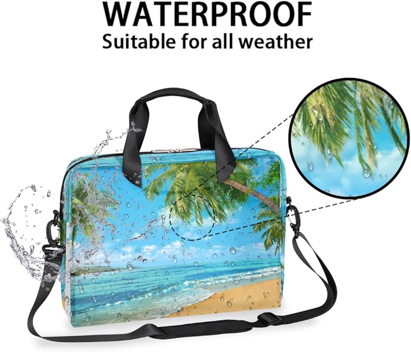 Cute Laptop Shoulder Bag for Women Men, Computer Laptop Bag Laptop Sleeve Case Laptop Satchel Briefcase Carrying Bag QA-1