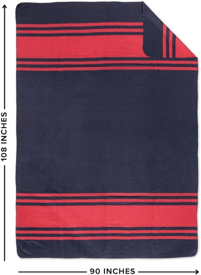 Arcturus Rainier Wool Blanket - Warm, Heavy, Washable, Bed Blanket | Great for Home & Camping (Lava Canyon, King)