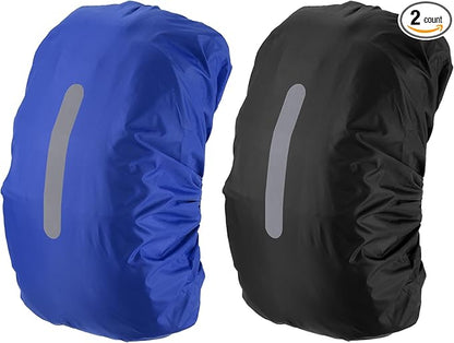 PATIKIL Waterproof Backpack Rain Cover, Non-Slip Backpack Cover with Vertical Reflective Strap Stay Dry