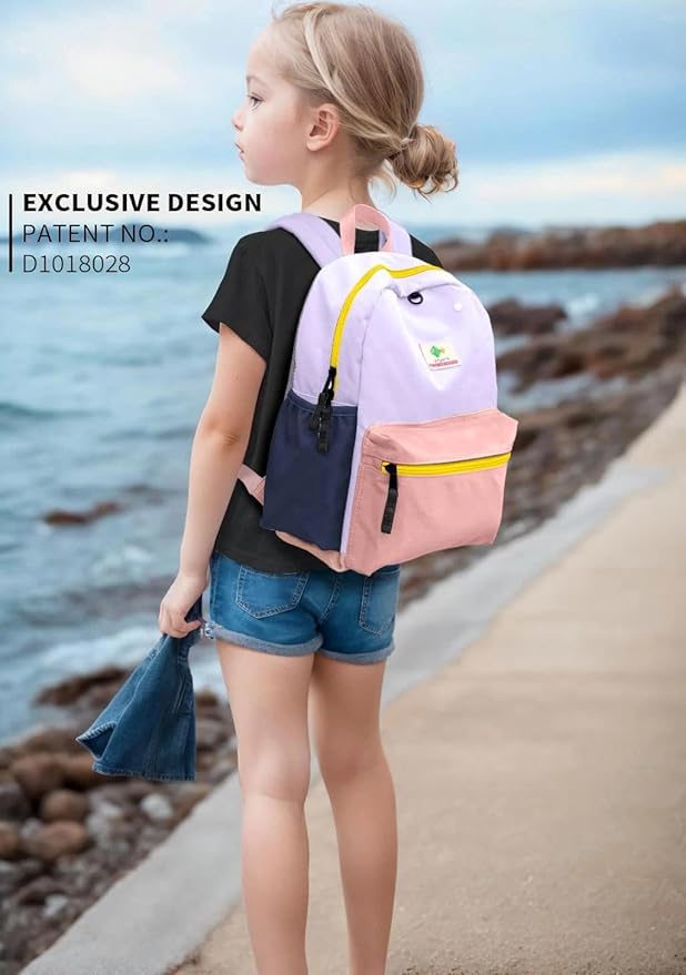 Kids Backpacks For Girls & Boys, Kindergarten & Elementary School Bookbag, For School & Travel, Small Child Toddler Backpack, 13" H, For Kids 3-5 Medium