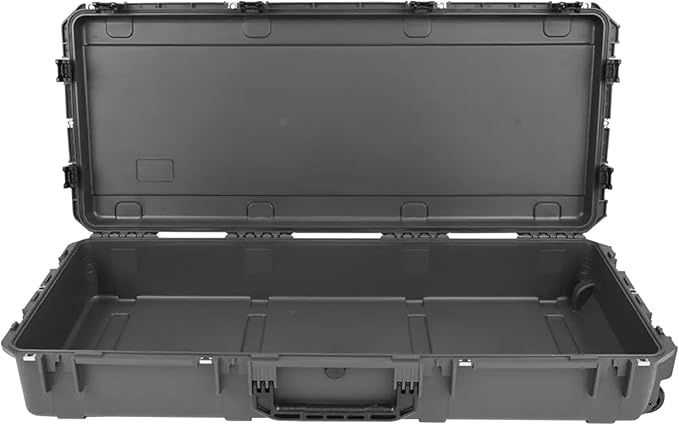 SKB Hard Protective Storage Case, Foam, Wheels for Equipment, iSeries 47" x 19" x 8", Dark Gray