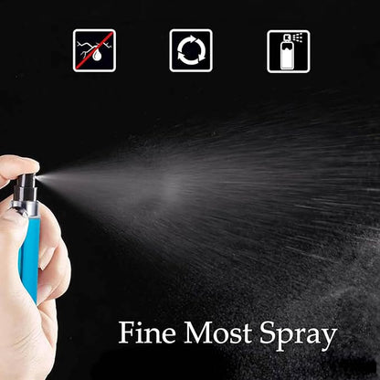 Perfume Travel Refillable Atomizer, 10Pcs Mini Perfume Atomizer Refillables, Scent Pump Case, Small Perfume Spray (5ml)