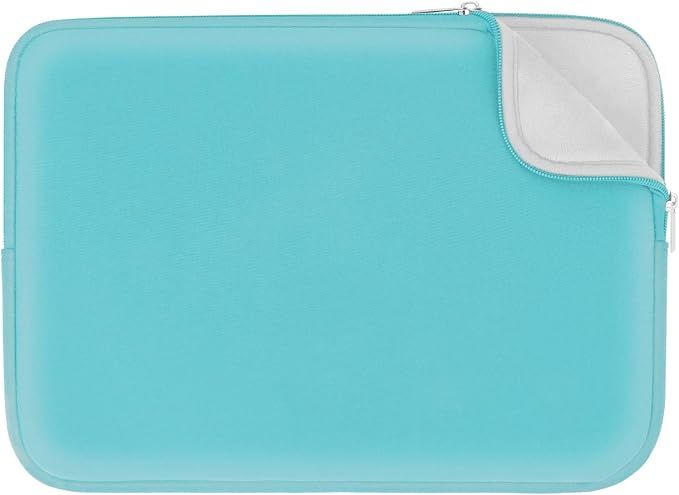 RAINYEAR 15 Inch Laptop Sleeve 15" Protective Soft Case Padded Cover Carrying Bag Specially Compatible with 15.4" MacBook Pro/Air A3241 A2941 A3114 A1938 A1707 A1990 (Blue, Upgraded Version)