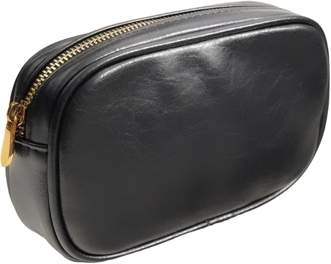 PU Leather Padded Laptop Sleeve 15.3Inch Compatible with MacBook Air 15 A3114 M3 A2941 M2, MacBook Pro 15 Laptop Bag with Charger Pouch Color Black