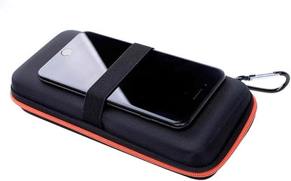 Shock Proof Carrying Case Hard Protective Power Bank Pouch Small Electronics Hostess Cable Accessories Multimeter Storage Case