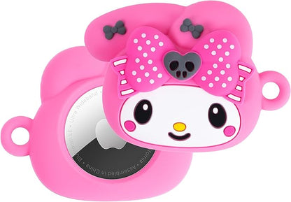iFace Sanrio My Melody 50th and Kuromi 20th Anniversary Case Compatible with AirTag [Special Limited Edition] - My Melody 50th Anniversary
