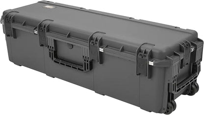 SKB Hard Protective Storage Case, Foam, Wheels for Equipment, iSeries 42" x 13" x 12", Dark Gray