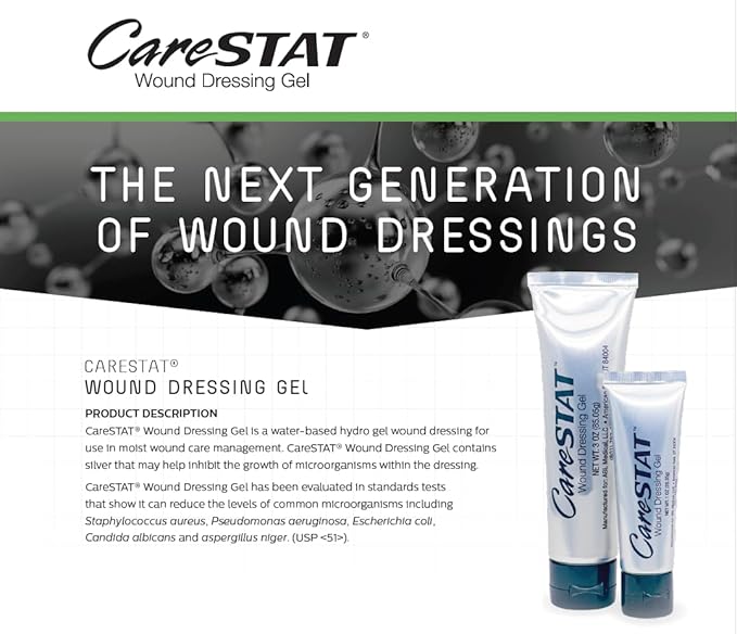 First Aid Kit Gel, 32 PPM Silver Healing Wound Dressing Solution, SilverSol Ag₄O₄ Nano Particles Up to 10x More Powerful Than Other Silver Products, 1 oz