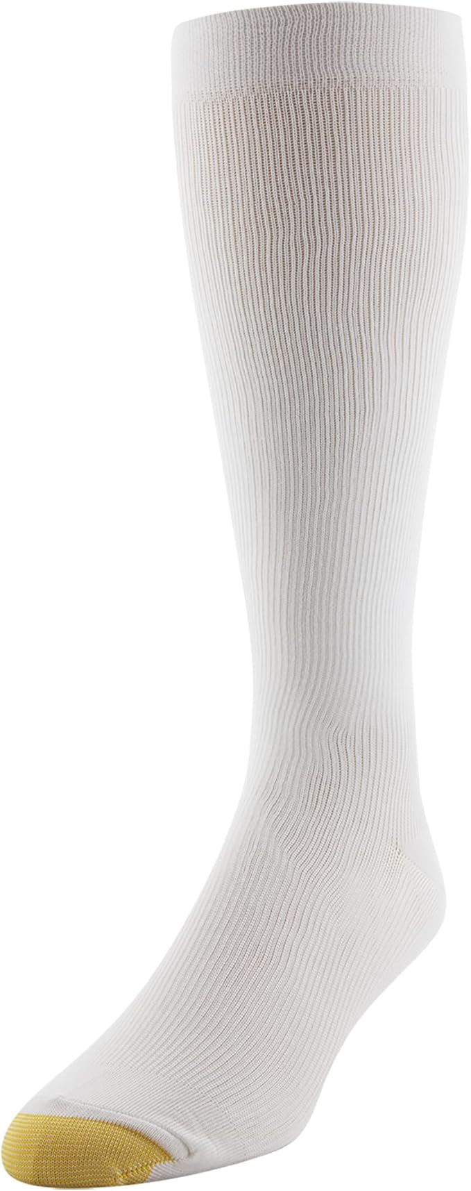 GOLDTOE Men's Mild Compression Over The Calf Socks, Multipairs
