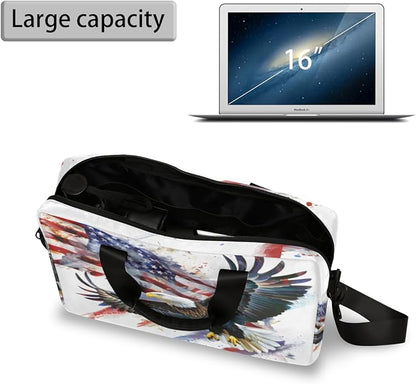 Laptop Bag Bohemian Mandala Laptop Satchel Briefcase Adjustable shoulder Carrying for MacBook Pro 16 inch