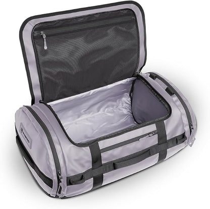 WANDRD CARRYALL 60L Uyuni Purple - Perfect Travel Essentials Duffel Bag: Versatile for Traveling, Ideal Vacation & Everyday Use