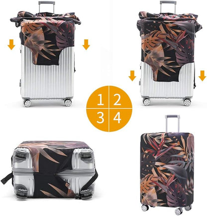 TRAVELKIN more than travel Luggage Covers For Suitcase Tsa Approved,Suitcase Cover Protector Fit 18-32 Inch Luggage