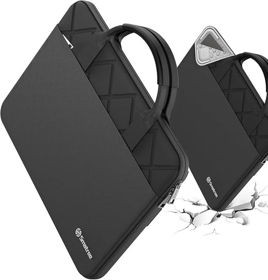 Smatree 17 inch Laptop Sleeve with Handle for Lenovo IdeaPad 3 Gen 7, for IdeaPad 3i Gen 6 Laptop Bag with Accessory Pocket, YKK Zipper, Patented Shockproof Design (E814)