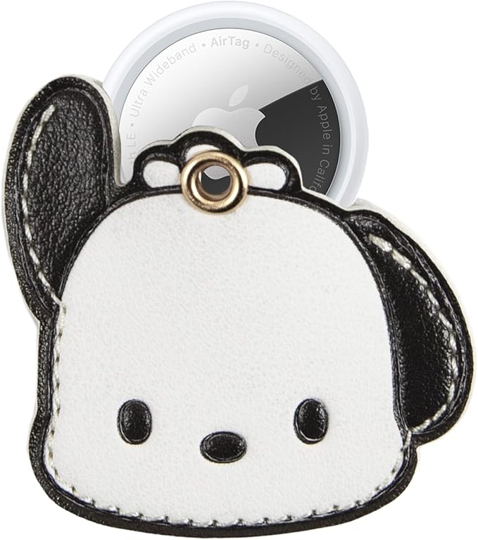 Sonix x Sanrio Character Keychain Case Compatible with Apple AirTag | Protective AirTag Cover Keychain | Pochacco