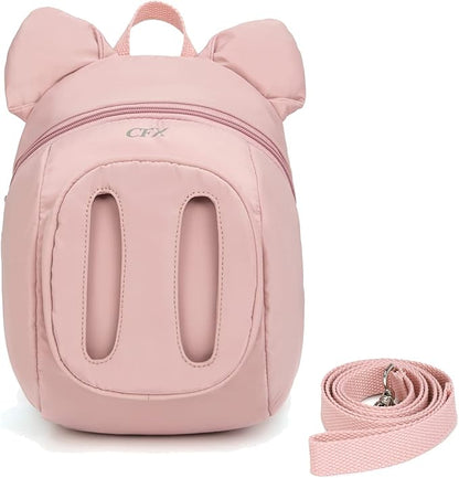 CFX Toddler Backpack Leash, Anti Lost Toddler Leash with Safety Handle, Attractive child leash（(Flying Pig)）