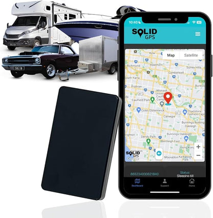 Tracker – Real-Time 4G Vehicle Tracker with App Alerts, Geofencing & Long Battery Options – No Wiring, Australian Support (3-Month Battery Life)