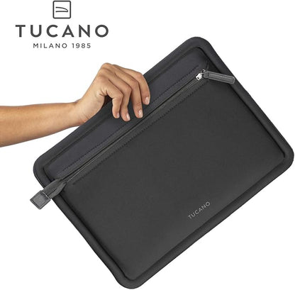 Tucano - Intorno Sleeve for MacBook Pro 13" (2016-2020) or MacBook Air 13" (2018-2020), Padded Edge Protection, Anti-Scratch