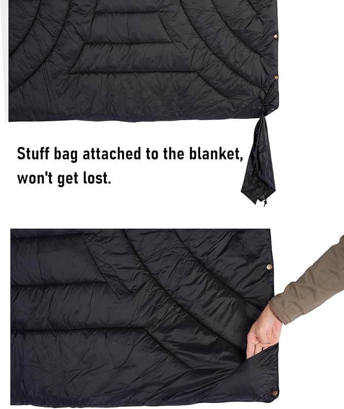 iClimb 3M Thinsulate Insulation Warm Camping Blanket Ultralight Compact