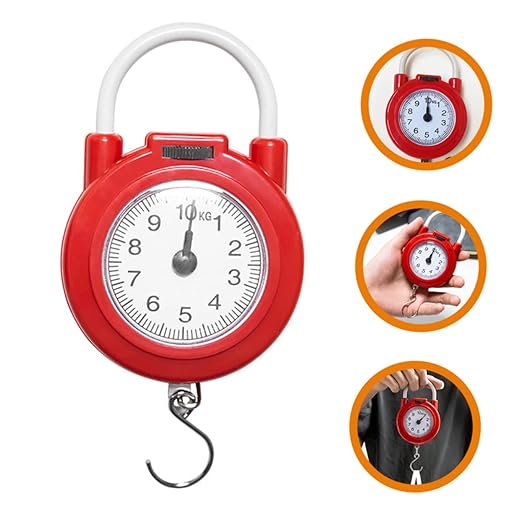 POPETPOP High Precision Portable Hanging Scale with Hook Smart Digital Luggage Weight Scale for Travel Fishing and Home Use Compact Design for Easy Carrying
