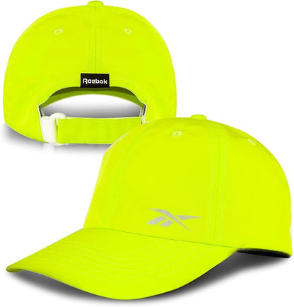 Reebok Lightweight Adjustable Performance Running Cap for Men and Women (One Size Fits Most)